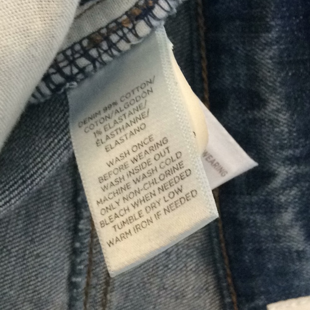 ANN TAYLOR LOFT 24/00P BLUE DENIM JEAN - Picture 4 of 6